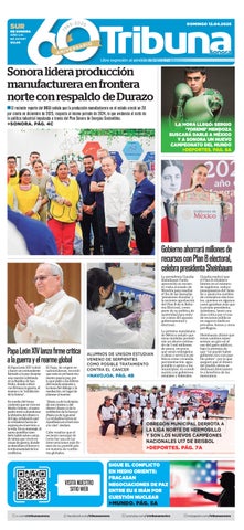 Cubierta de la versión impresa del 11 Abr 2026