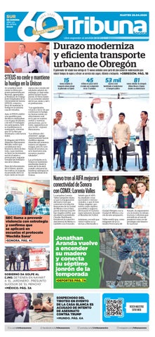 Cubierta de la versión impresa del 27 Abr 2026