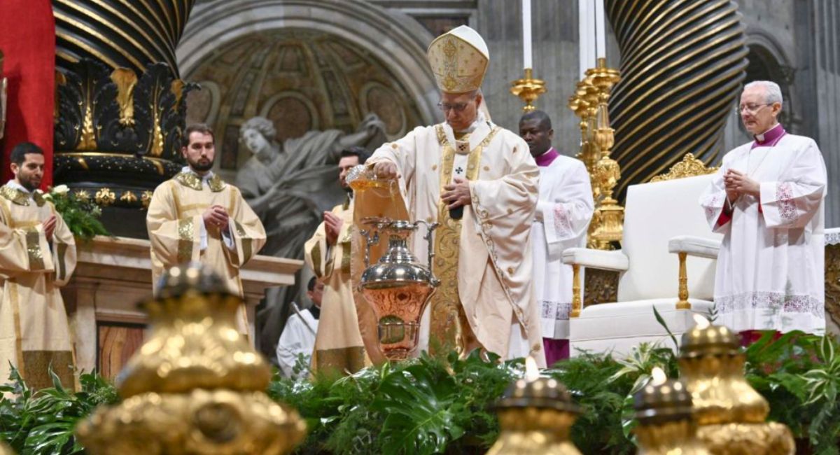 Papa León XIV celebra Misa Crismal con fuerte mensaje