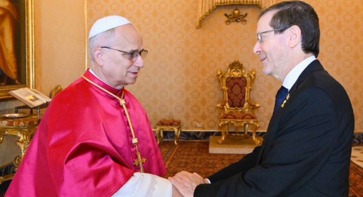 León XIV y Herzog dialogan sobre guerra y llaman a una paz justa