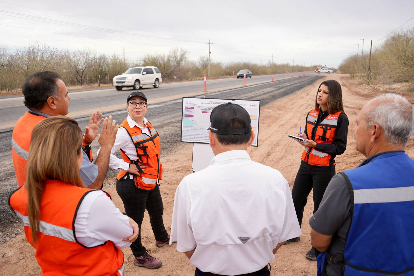 Paulina Ocaña destaca impacto económico y social de la carretera Hermosillo–Bahía de Kino