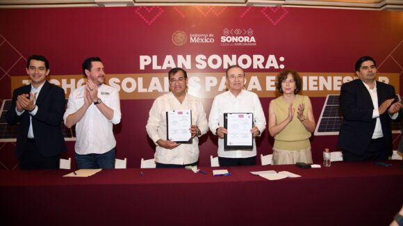 Techos Solares para el Bienestar: Proyecto de Durazo y Sheinbaum para reducir gasto eléctrico en familias sonorenses