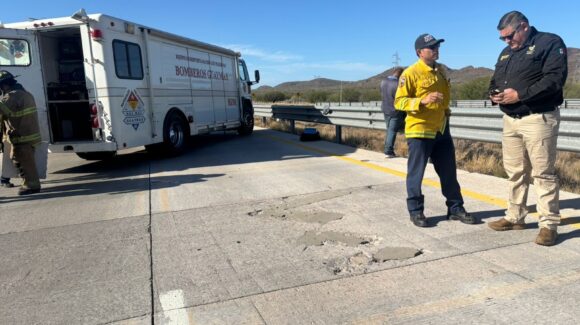 Sube a 27 el número de lesionados tras volcadura de pipa con amoniaco en la carretera Hermosillo-Guaymas