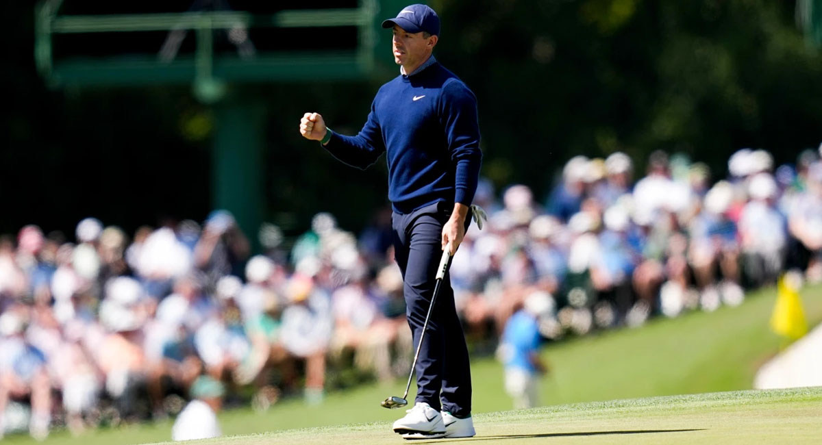 Rory se vio más suelto y con mejor ritmo en la defensa de su título