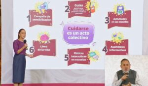 Sheinbaum presenta ‘ABC de las Emociones’, el programa para atender salud mental de jóvenes