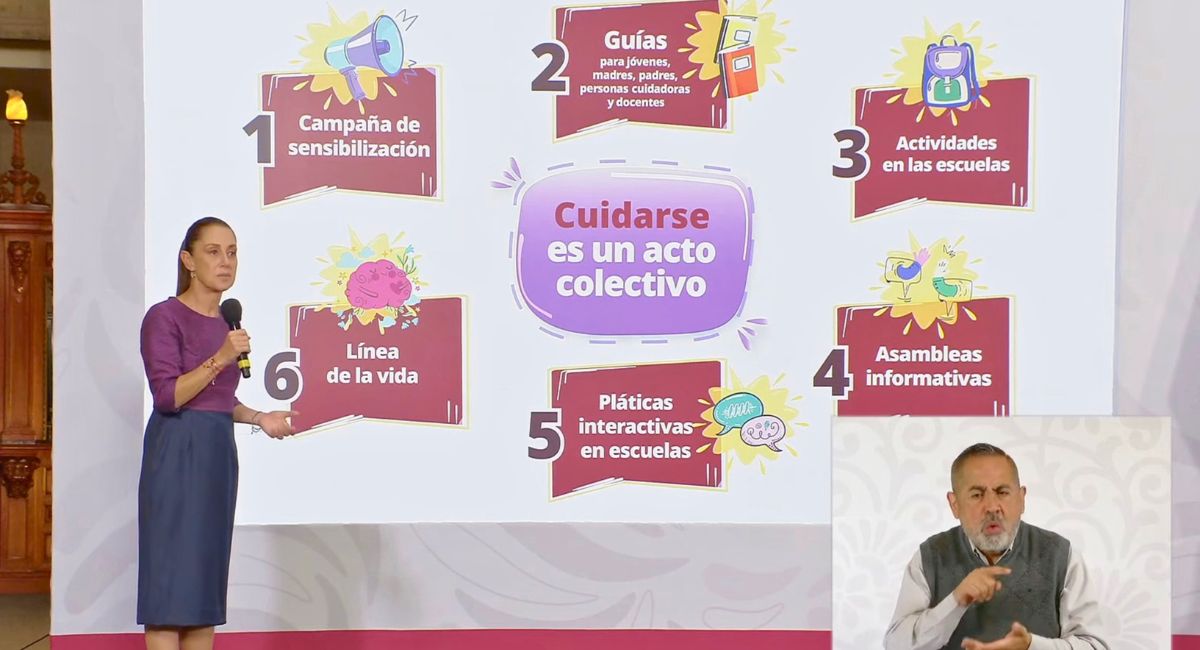 Presentan estrategia nacional para salud mental juvenil en México