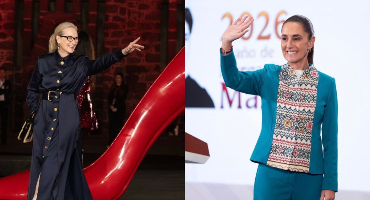Sheinbaum responde a Meryl Streep tras elogios