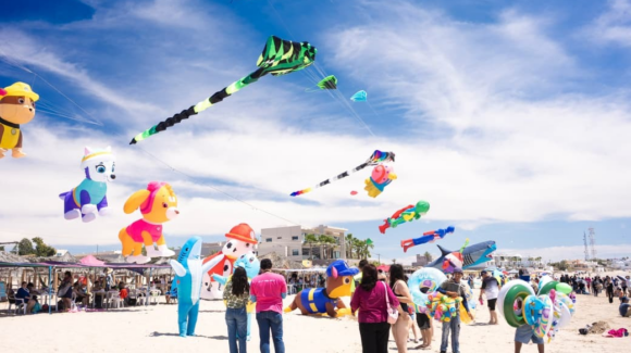 Realizan con éxito la primera edición de Sky Fest en Bahía de Kino