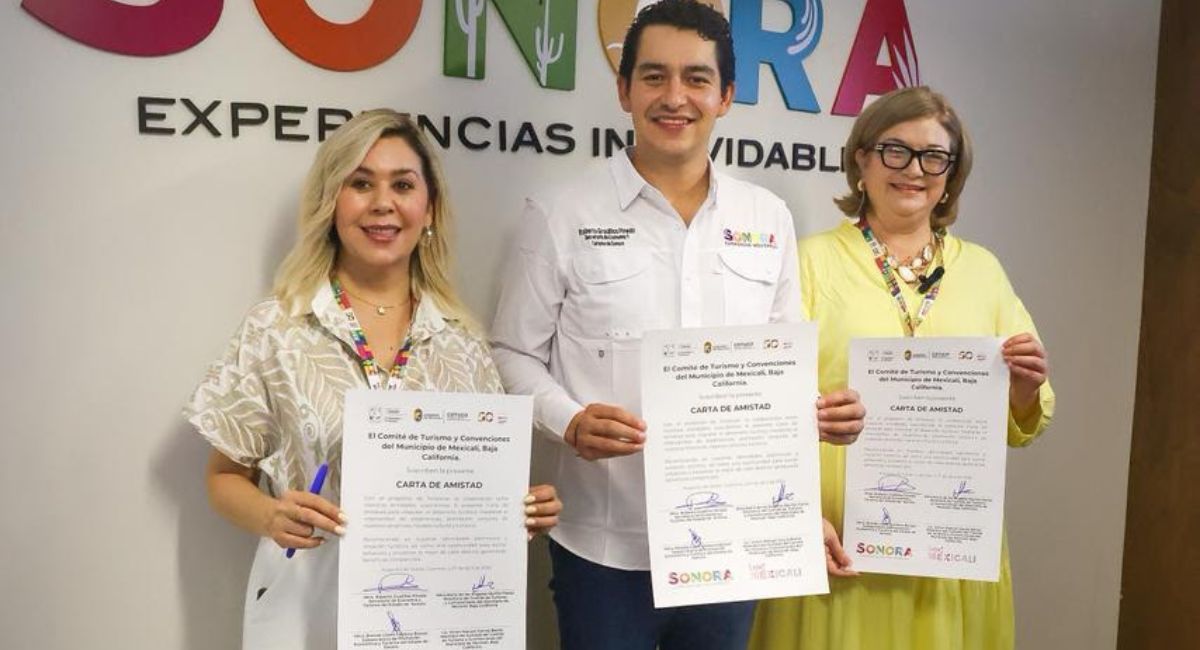 Sonora fortalece alianzas turísticas con Chihuahua y Mexicali durante el Tianguis Turístico 2026