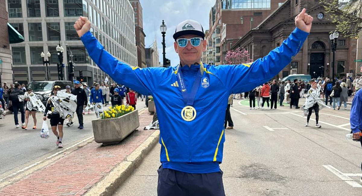 Orgullo sonorense: Sergio Salazar cumple su sueño y brilla en el prestigioso maratón de Boston
