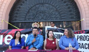 Staus realiza toma simbólica del Poder Judicial en Sonora por conflicto salarial