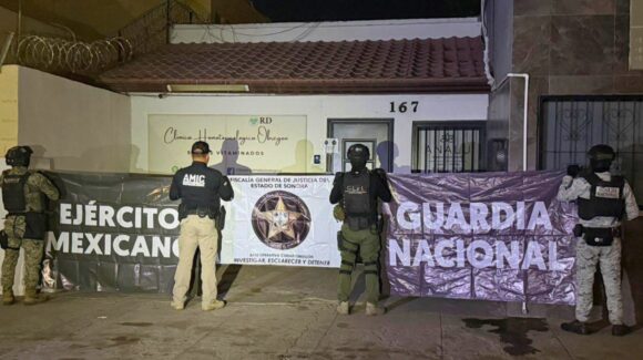 Muertes por sueros en Sonora: FGJES ejecuta cateo y asegura evidencia en Ciudad Obregón