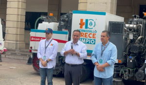 “Porque una ciudad más limpia empieza con mejores herramientas”: Entrega ‘Toño’ Astiazarán barredoras para Hermosillo