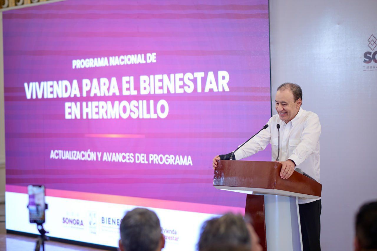 Durazo impulsa construcción de 20 mil viviendas en Hermosillo con suelo gratuito e inversión en infraestructura