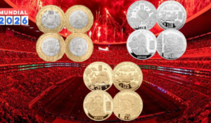 ¡De colección! Banxico pone en circulación 12 monedas conmemorativas de la Copa Mundial de la FIFA 2026