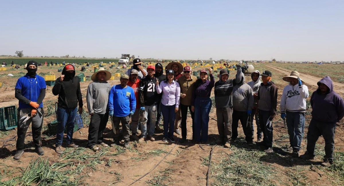 El Gobierno de Sonora, a través de la Sagarhpa, reconoció la labor de los trabajadores agrícolas