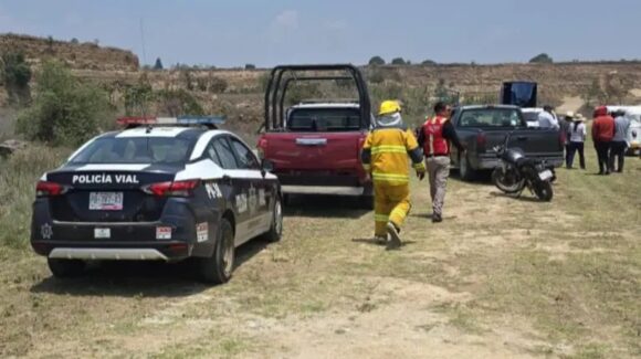 ¡Tragedia! Cuatro jóvenes mueren al caer con auto a mina en Coronango, Puebla