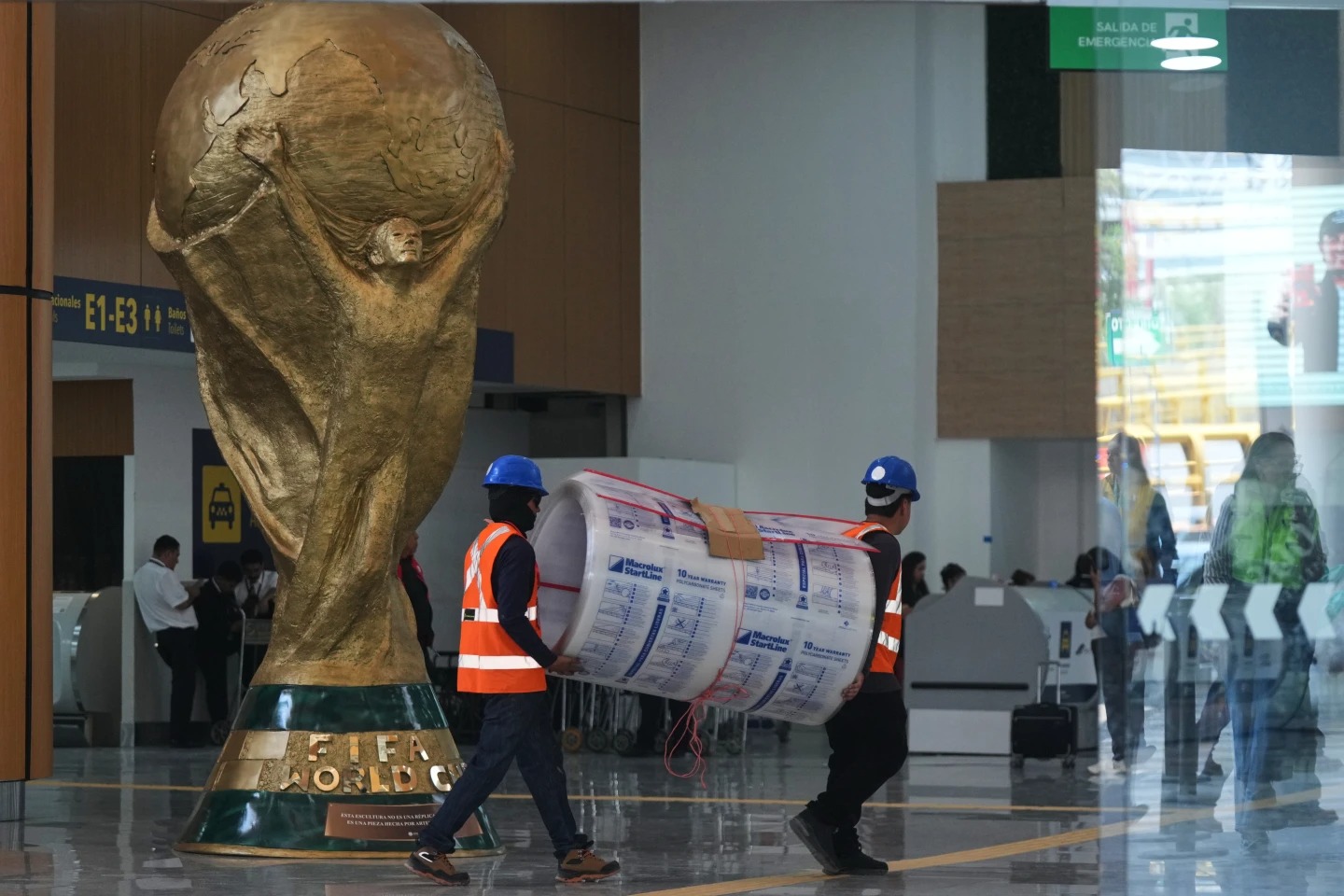 El aeropuerto de la CDMX se apresura a finalizar su renovación a medida que se acerca el Mundial de 2026.