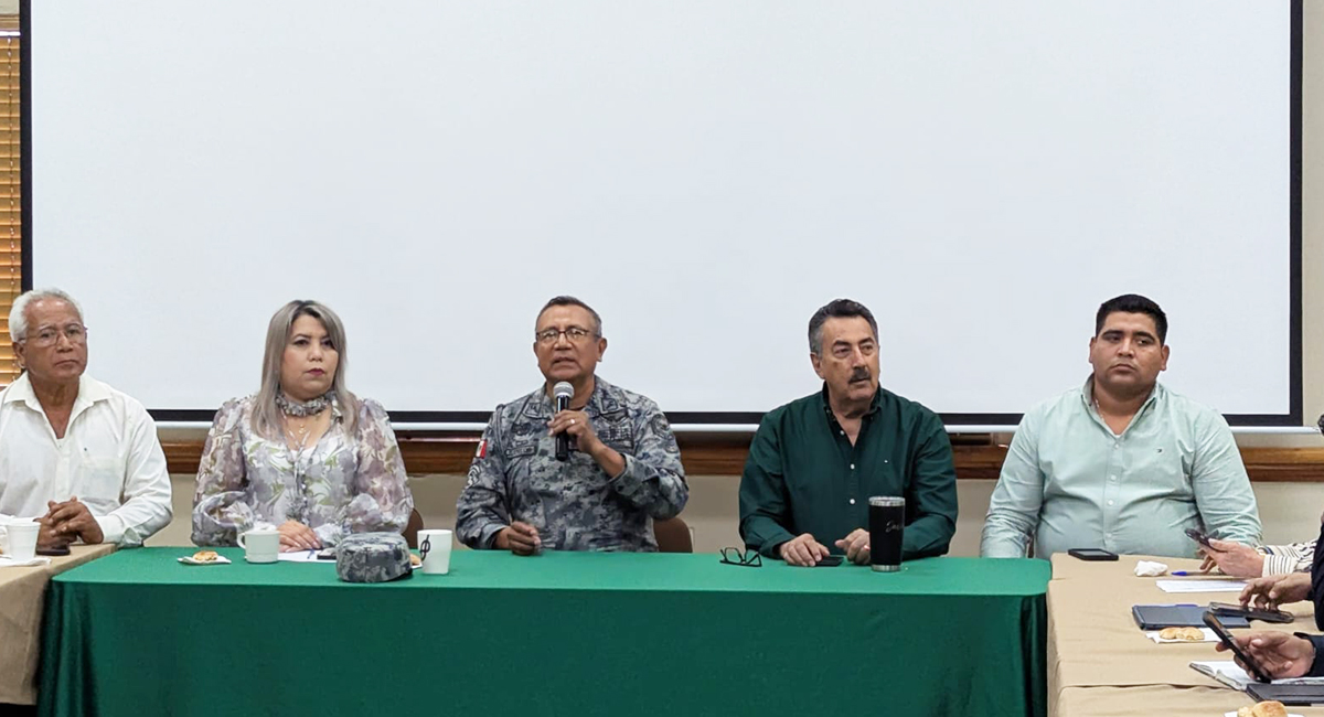 Guardia Nacional y alcaldes del sur de Sonora afinan estrategias contra la inseguridad