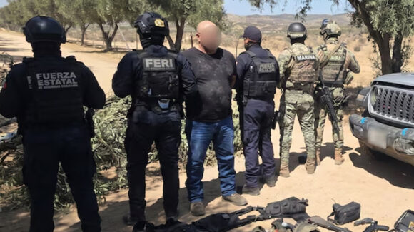 Cae ‘El Checo’, mando del CJNG, tras persecución y balacera en Baja California; llevaba arsenal y drogas
