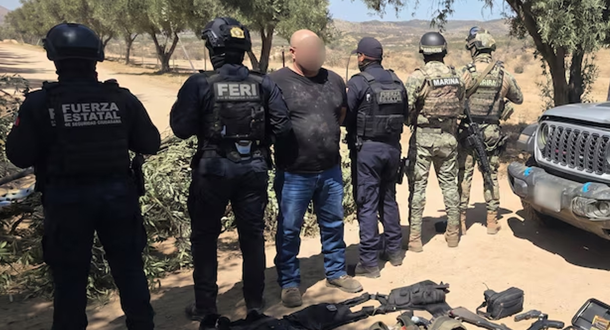 El hombre detenido, Sergio 'N', alias 'El Checo', de 51 años de edad