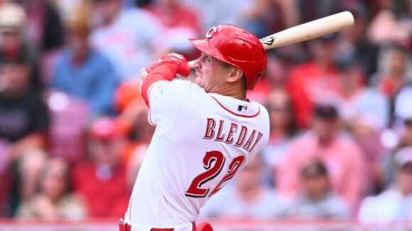 MLB: Con joya de Burns y par de jonrones de Bleday, los Reds apalean a los Nationals