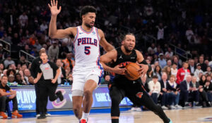 Los Knicks se adelantan 2-0 en la serie de playoffs contra los Sixers, que jugaron sin Embiid