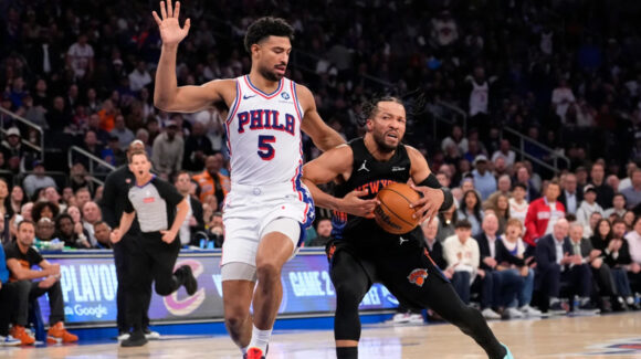 Los Knicks se adelantan 2-0 en la serie de playoffs contra los Sixers, que jugaron sin Embiid