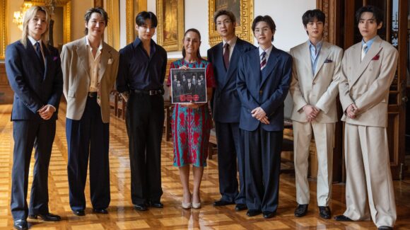 Claudia Sheinbaum confirma invitación a BTS para regresar a México en 2026