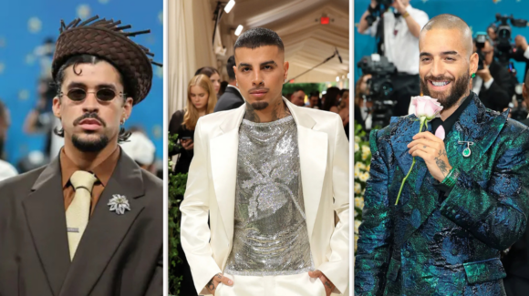 Bad Bunny, Rauw Alejandro y Maluma, de las pocas estrellas latinas en la Met Gala 2026