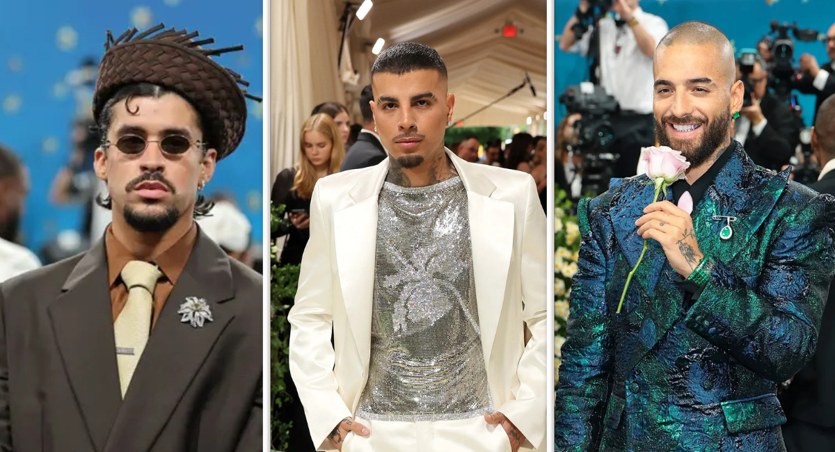 Bad Bunny, Rauw Alejandro y Maluma, de las pocas estrellas latinas en la Met Gala 2026