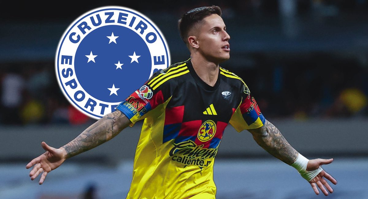 Brian Rodríguez podría salir del América y firmar con el Cruzeiro en las siguientes semanas