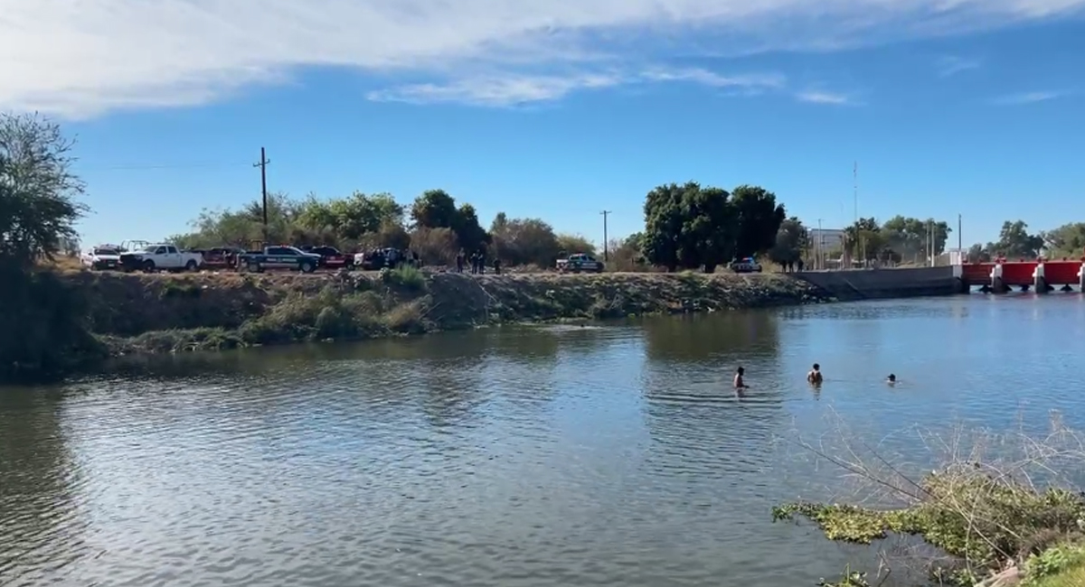 El lugar donde fue encontrado el menor sin vida en las aguas del Canal Bajo