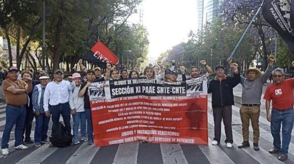 No habrá festejos, CNTE anuncia nueva marcha para el 15 de mayo en Ciudad de México