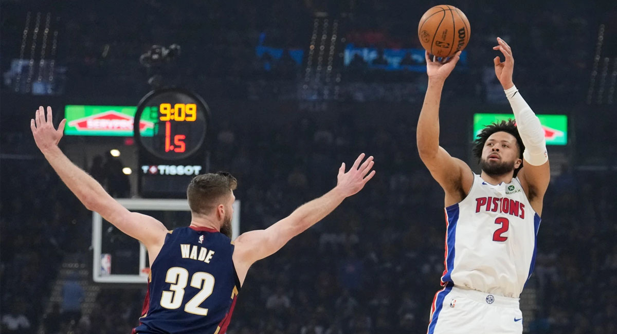 Cunningham encabezó la victoria de los Pistons, que regresan a casa para tratar de finiquitar la serie