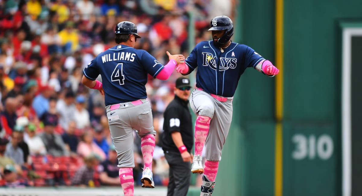 Caminero sentenció temprano la victoria de los Rays con la que aseguraron la serie en Boston