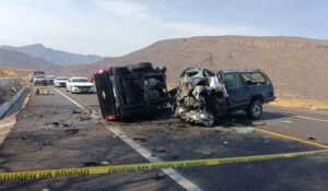 Choque frontal en autopista Siglo XXI deja saldo de siete muertos en Michoacán