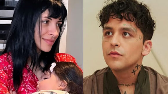 ¿Y Ángela Aguilar? Christian Nodal se reúne con Cazzu y la pequeña Inti en hotel de Texas; esto se sabe