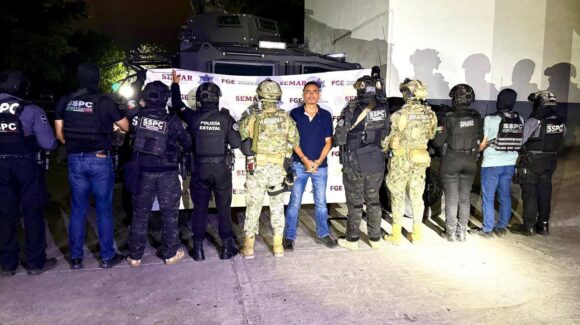 Autoridades detienen a ‘El Chuky’, presunto jefe de plaza del CJNG en Colima