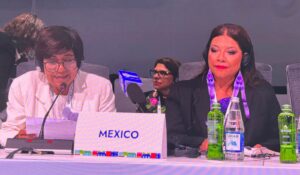 Clara Brugada defiende urbanismo feminista en Asamblea de Mujeres del Foro Urbano Mundial