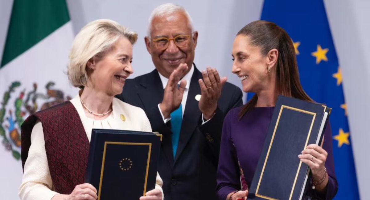 México y la Unión Europea refuerzan alianza con nuevo acuerdo global; ambos se solidarizan con Cuba