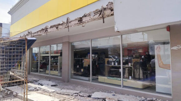 Canaco pide reforzar medidas tras colapso de fachada en tienda Coppel de Ciudad Obregón