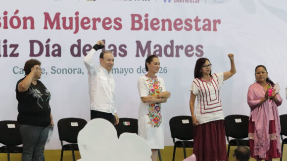 Desde Ciudad Obregón, Claudia Sheinbaum reconoce a las mujeres como pieza fundamental de la sociedad