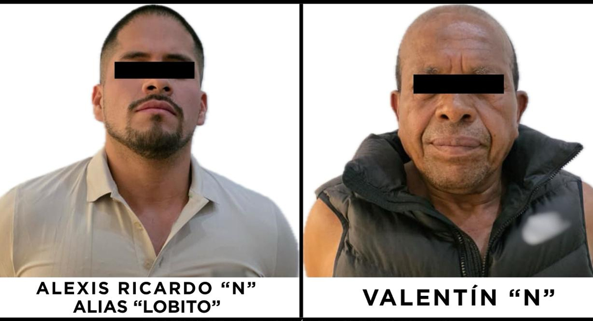 Capturan en Edomex a dos integrantes de Los Julios tras secuestro y extorsión a comerciante