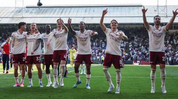Arsenal cierra histórica temporada de la Premier League con triunfo sobre el Crystal Palace