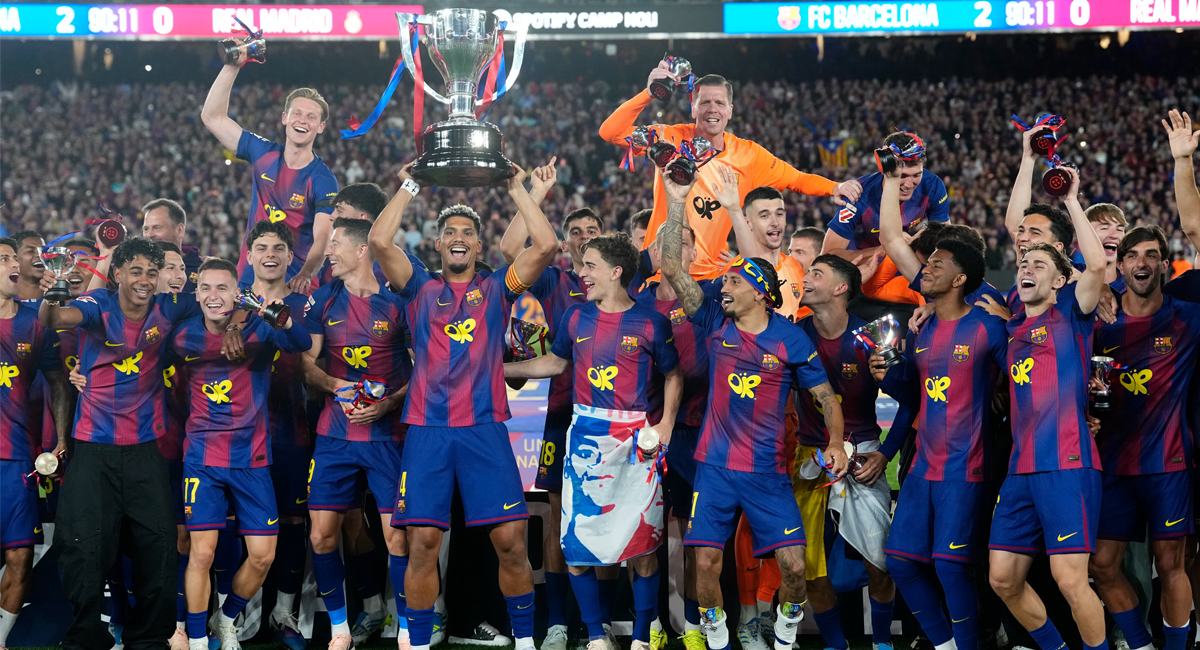 El Barcelona aplastó al Real Madrid y logró asegurar el título de LaLiga 2025-2026