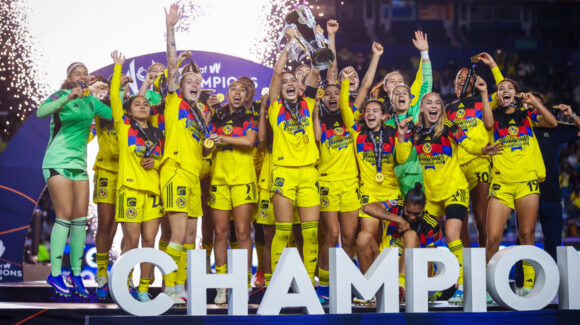 América Femenil vence al Washington Spirit y levantan el título de la Concacaf W Champions Cup