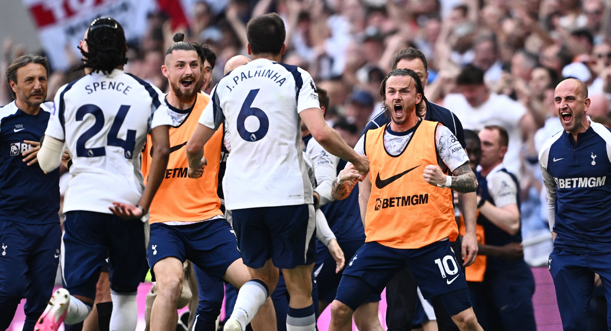El Tottenham se llevó una agónica victoria sobre el Everton para garantizar su permanencia en la Premier League