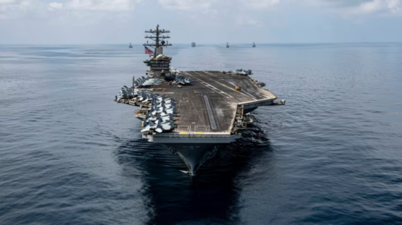 El portaaviones Nimitz de EU es desplegado en el Caribe en plena campaña contra Cuba