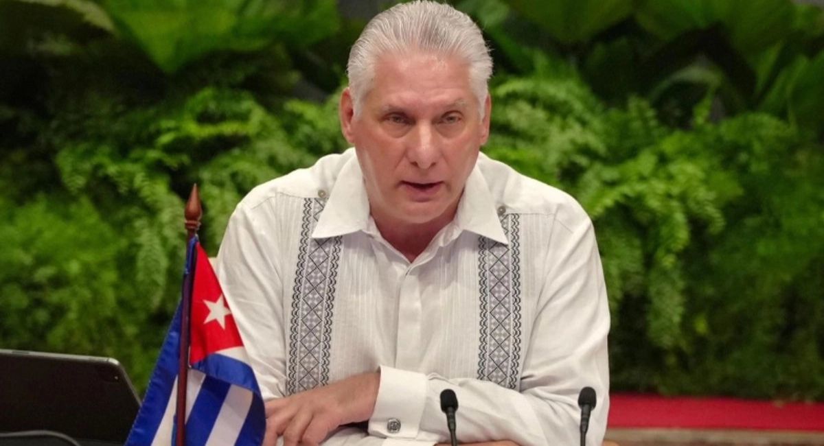 Díaz-Canel pide levantar sanciones de EU tras la crisis energética en Cuba